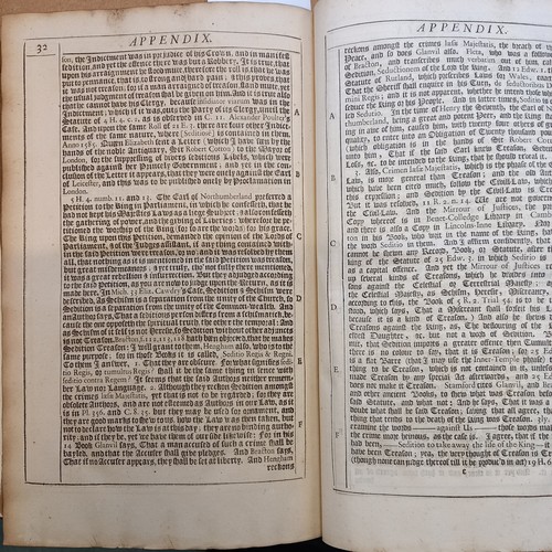 188 - Rushworth (John), HISTORICAL COLLECTIONS OF PRIVATE PASSAGES OF STATE. WEIGHTY MATTERS IN LAW. REMAR... 