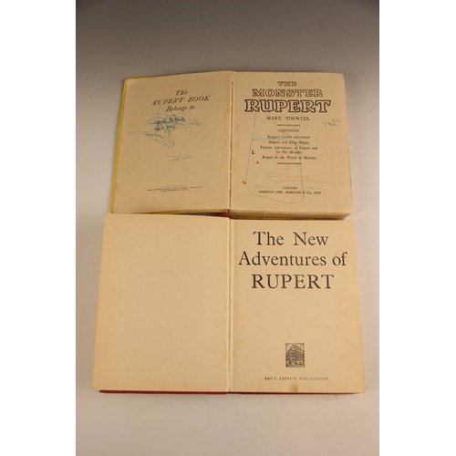 182 - RUPERT THE BEAR INTEREST: Six Rupert books, comprising: Bestall (Alfred), THE NEW ADVENTURES OF RUPE... 