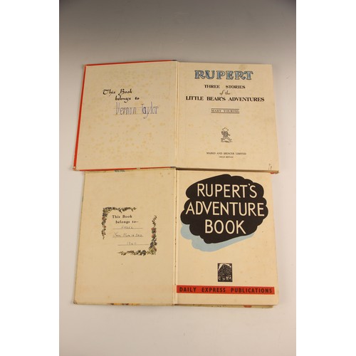 182 - RUPERT THE BEAR INTEREST: Six Rupert books, comprising: Bestall (Alfred), THE NEW ADVENTURES OF RUPE... 