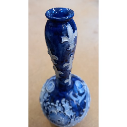 516 - William Moorcroft for James MacIntyre, a Florian Ware posy vase in the 