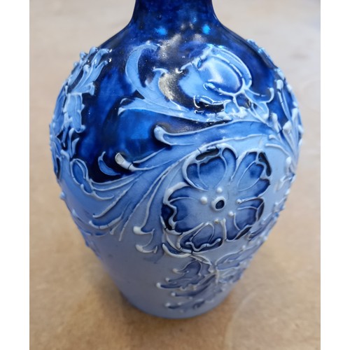 516 - William Moorcroft for James MacIntyre, a Florian Ware posy vase in the 