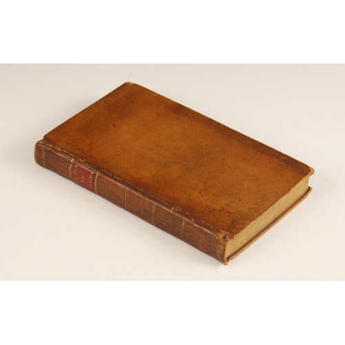 275 - Johnson (Samuel) [Anon], THE PRINCE OF ABISSINIA. A TALE, fifth edition, full leather, laid paper, a... 