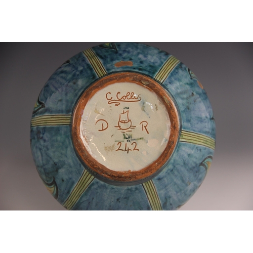 450 - An Arts & Crafts Della Robbia Pottery 