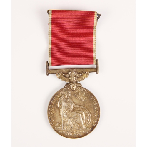 281 - A post-war Civil Division GVIR British Empire Medal to Mr George Higgs, with an album containing the... 