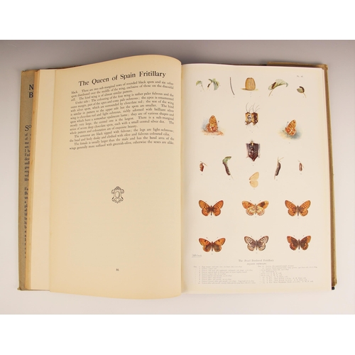 305 - Frohawk (F. W.), NATURAL HISTORY OF BRITISH BUTTERFLIES, 2 vols, first edition, DJ, blue cloth board... 