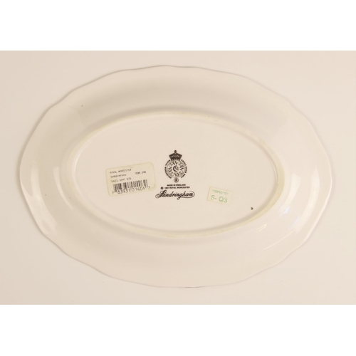 501 - A Royal Worcester part dinner service in the 