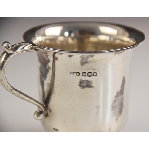 68 - A Victorian silver twin handled presentation cup, Martin Hall and Co, London 1880, with loop handles... 