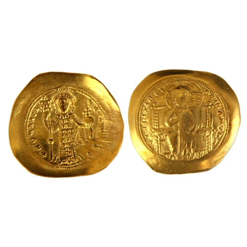 246 - Byzantine Empire, Constantine X Emperor, (December 25 1059 - May 21 1067 A.D) Scyphate gold Histamen... 