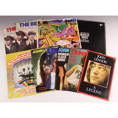 567 - A collection of over sixty vinyl LPs, to include David Bowie SCARY MONSTERS, Fleetwood Mac RUMOURS, ... 