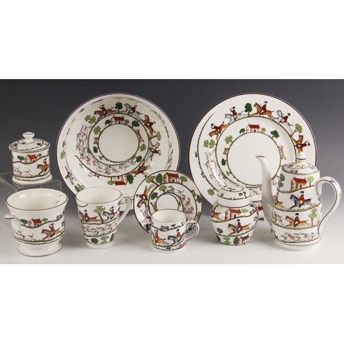 480 - An extensive collection of Crown Staffordshire and Coalport 