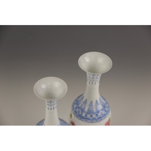 422 - A selection of Chinese porcelain and works of art, to include a set of four late 19th century celado... 