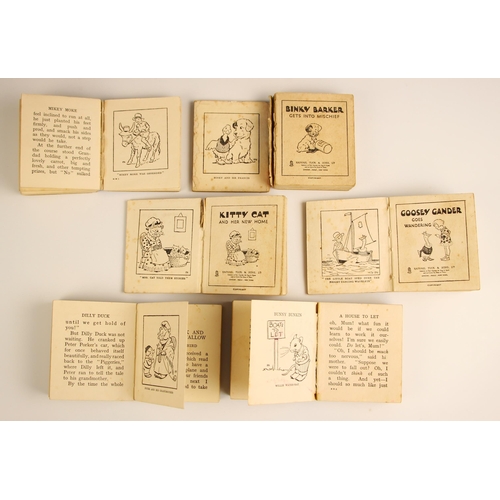 251 - A set of six children's books from the 'Tom Thumb' series, comprising: 'Dilly Duck', 'Mikey Moke' 'B... 