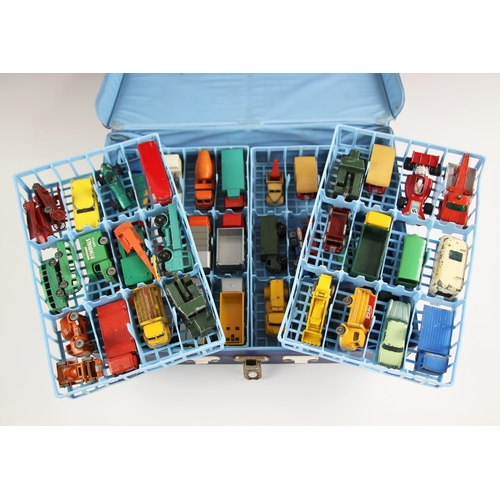 656 - Three Matchbox Series Collector's Cases and a Matchbox Superfast Collector's Case, each with four or... 