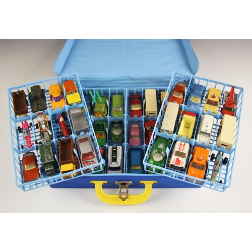 656 - Three Matchbox Series Collector's Cases and a Matchbox Superfast Collector's Case, each with four or... 