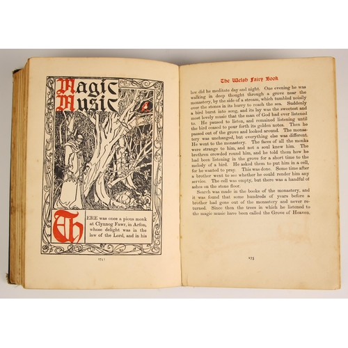 239 - Jenkyn-Thomas (W), THE WELSH FAIRY BOOK, illustrated by Willy Pogany, third impression, embossed ill... 