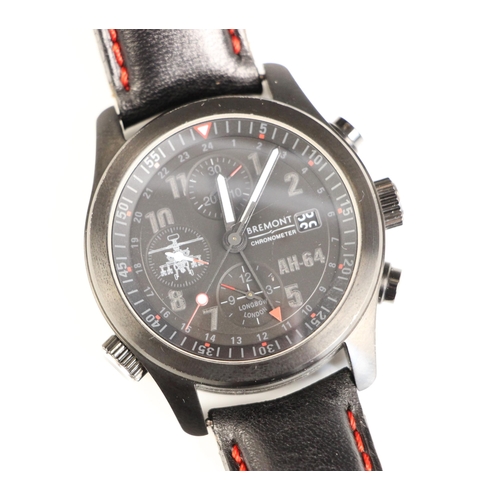 77 - A Bremont limited edition Military Issue Apache AH-64 chronometer wristwatch, No. 42/50, movement no... 