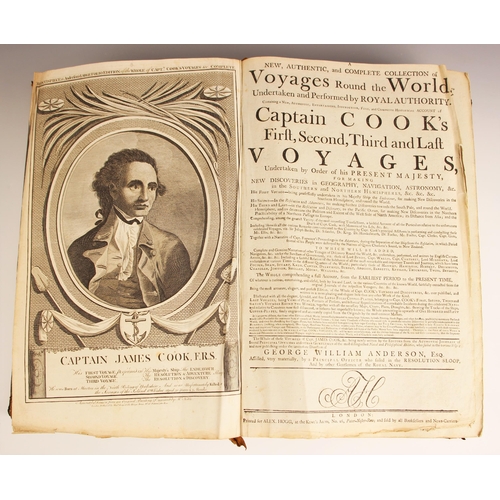 243 - CAPTAIN COOK INTEREST:  Anderson (George William), A NEW, AUTHENTIC, AND COMPLETE COLLECTION OF VOYA... 