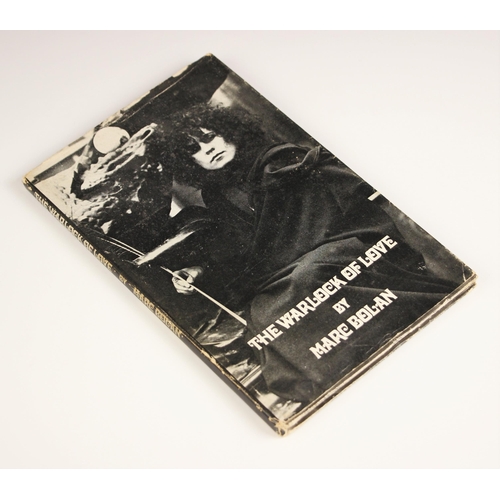 232A - Bolan (Marc), THE WARLOCK OF LOVE, first edition, photographic card boards, DJ, Lupus Music, 1969