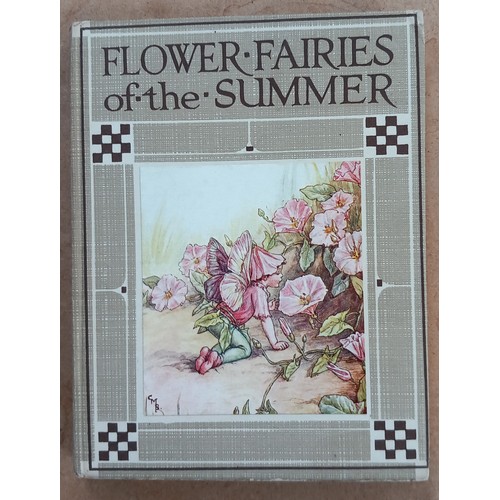 249 - Barker (Cicely Mary), FLOWER FAIRIES OF THE SUMMER, illustrated card boards, DJ (clipped), with FLOW... 