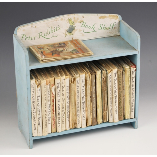 215 - A collection of Beatrix Potter books comprising: ‘THE TALE OF JEMIMA PUDDLE- DUCK’, ‘THE TALE OF PET... 