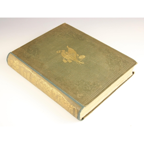 236 - Loudon (Mrs Jane), BRITISH WILD FLOWERS, third edition, original gilt embossed green cloth applied t... 