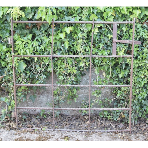 741 - * A wrought iron estate gate, 3ft W, with another (2)