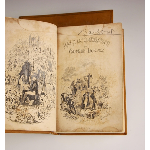 216 - Dickens (Charles) THE PERSONAL HISTORY OF DAVID COPPERFIELD, first book edition, illustrations by H.... 