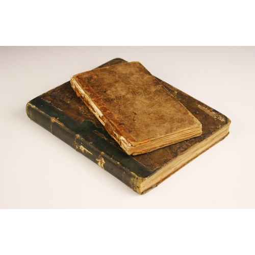 220 - A George III period handwritten cook’s notebook containing Culinary Recipes and Medicinal Recipes, e... 