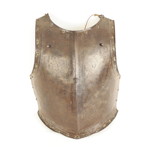 290 - A rare French Breast-plate, probably for an Officer of the Gendarmerie de France or Cuirassiers de l... 