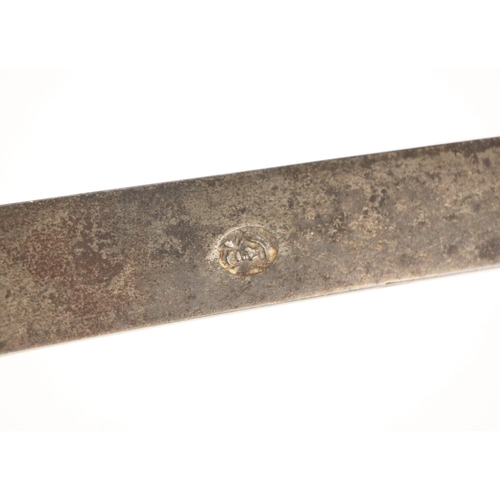 298 - A composite Hunting-sword, with late 17th century blade struck with a king’s head mark in the German... 