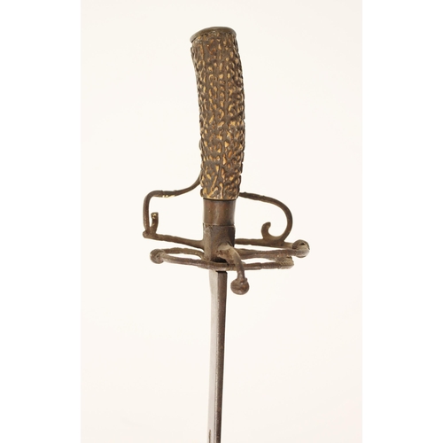 299 - A composite Cavalry Sabre, partly late 17th century, with curved blade struck with a fine king’s hea... 