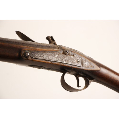 313 - A Flintlock Fowling gun by Griffin & Tow, circa 1775/80, the barrel struck with maker’s mark of Jose... 