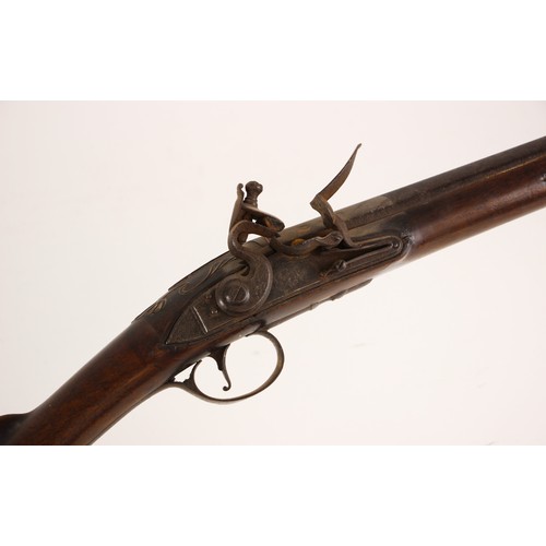 313 - A Flintlock Fowling gun by Griffin & Tow, circa 1775/80, the barrel struck with maker’s mark of Jose... 