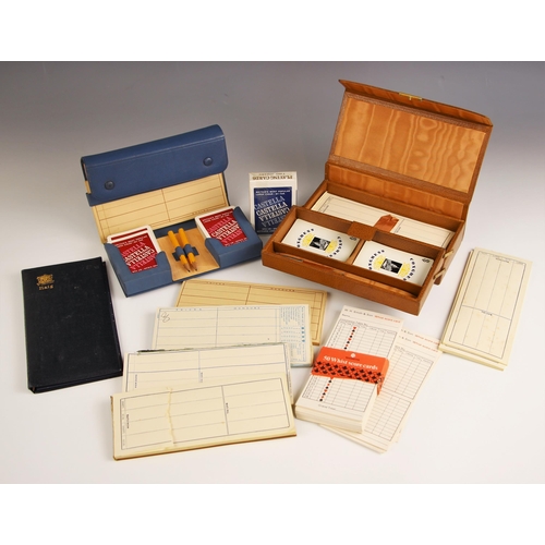 1006 - A collection of games and game boards, playing cards and accessories to include: a boxed Dennis’s Da... 