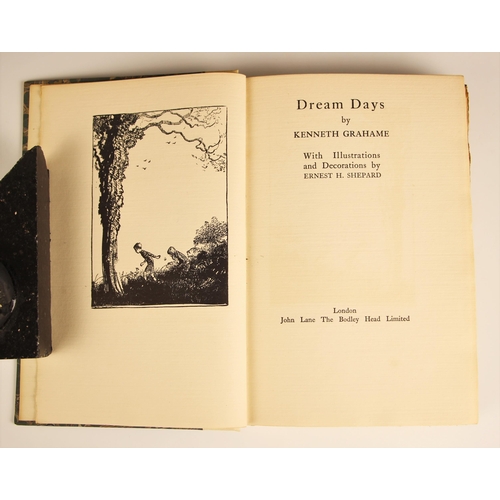 605 - Grahame (Kenneth), DREAM DAYS, illustrated by Ernest Shepard, limited edition numbered 247 of 275, s... 