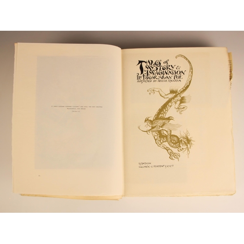 608 - Poe (Edgar Allen), TALES OF MYSTERY AND IMAGINATION, illustrated by Arthur Rackham, limited edition,... 