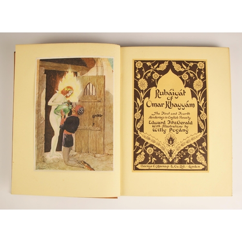 609 - Housman (Laurence), STORIES FROM THE ARABIAN NIGHTS, illustrated by Edmund Dulac, brown cloth boards... 