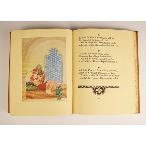 609 - Housman (Laurence), STORIES FROM THE ARABIAN NIGHTS, illustrated by Edmund Dulac, brown cloth boards... 