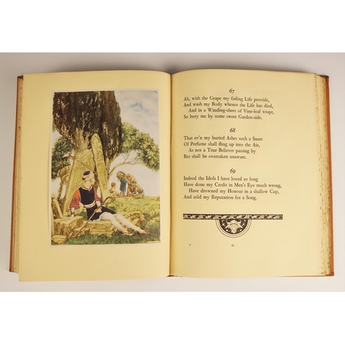 609 - Housman (Laurence), STORIES FROM THE ARABIAN NIGHTS, illustrated by Edmund Dulac, brown cloth boards... 