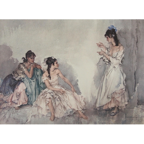 630 - After William Russell Flint (Scottish 1880-1969),
'Casildas White Petticoat', 
Colour print on paper... 