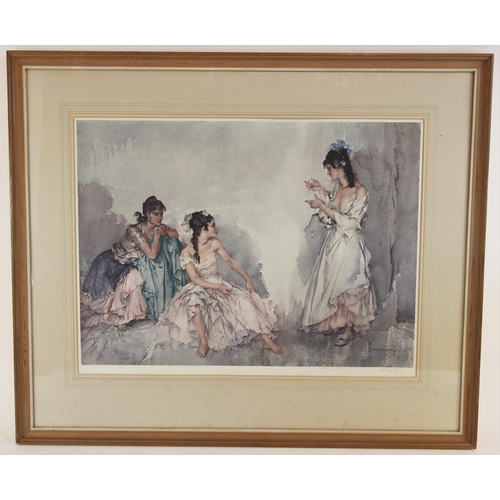 630 - After William Russell Flint (Scottish 1880-1969),
'Casildas White Petticoat', 
Colour print on paper... 