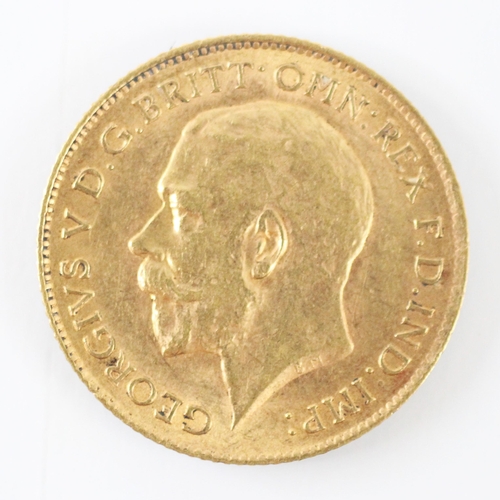 420 - A George V gold half sovereign, dated 1914, weight 4gms