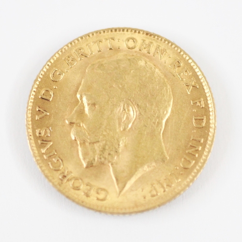 429 - A George V half sovereign, dated 1914, 4gms