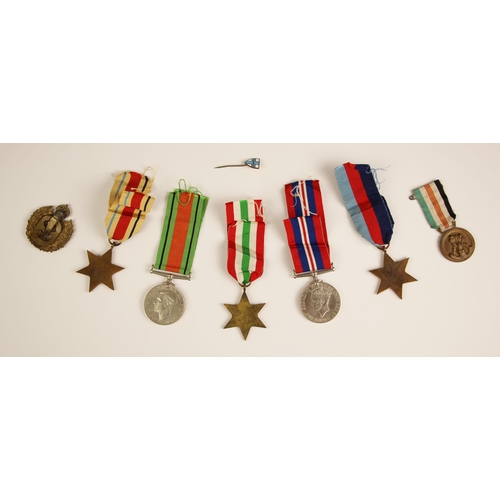 961 - A World War II five to J.R. Bentley, comprising: the War Medal 1939-1945, the Defence Medal, the 193... 