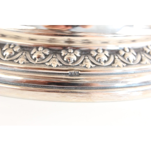 158 - A selection of silver plated wares, to include a WMF two handled oval dish circa 1905, embossed with... 