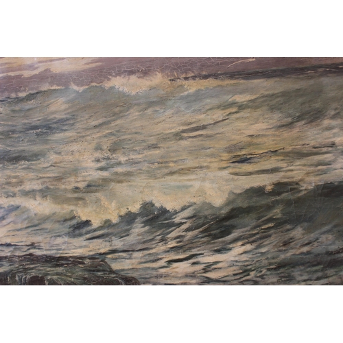 686 - Manner of Henry Moore RA RWS (British, 1831-1895),  
An extensive seascape of large proportions,  
O... 