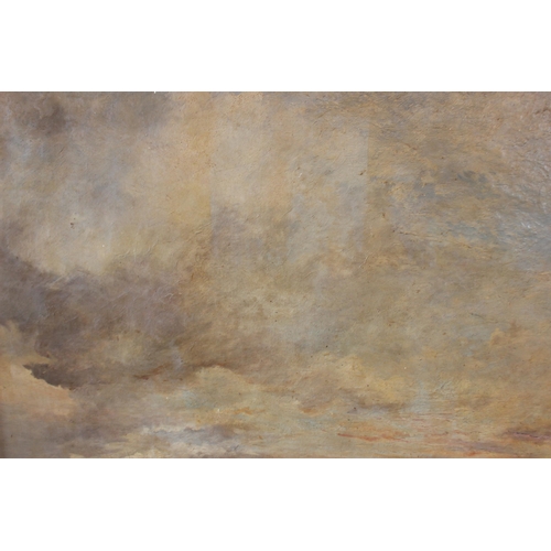 686 - Manner of Henry Moore RA RWS (British, 1831-1895),  
An extensive seascape of large proportions,  
O... 