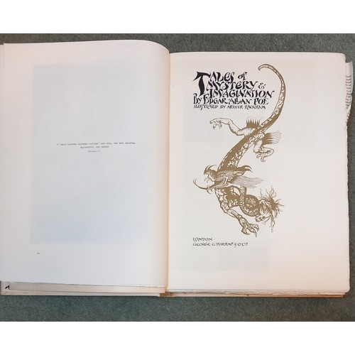 608 - Poe (Edgar Allen), TALES OF MYSTERY AND IMAGINATION, illustrated by Arthur Rackham, limited edition,... 