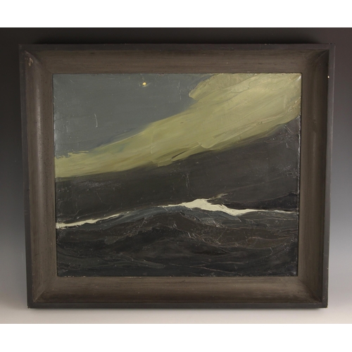 581 - Sir John Kyffin Williams, OBE, RA (1918-2006),  
'The Wave' (1964),  
Oil on canvas,  
Unsigned, nam... 