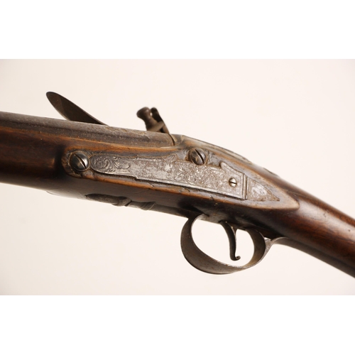 341 - A Flintlock Fowling gun by Griffin & Tow, circa 1775/80, the barrel struck with maker’s mark of Jose... 